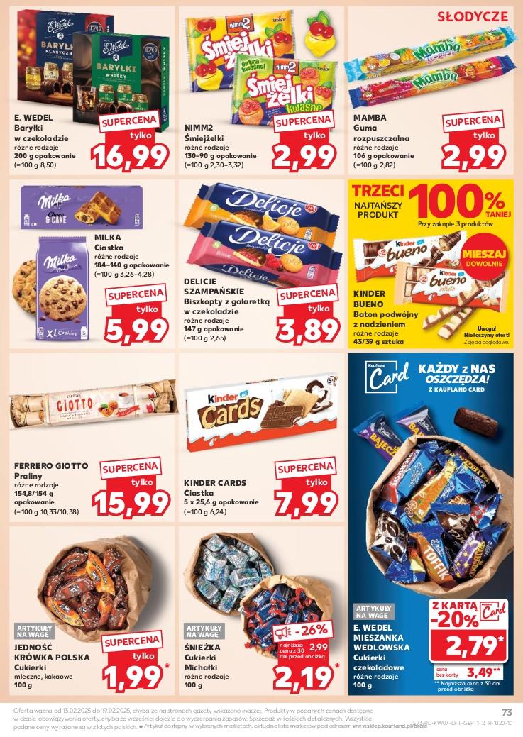 Gazetka promocyjna Kaufland do 19/02/2025 str.73