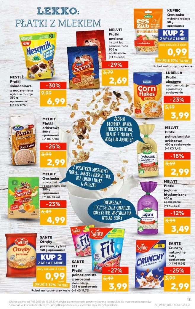 Gazetka promocyjna Kaufland do 13/03/2019 str.13