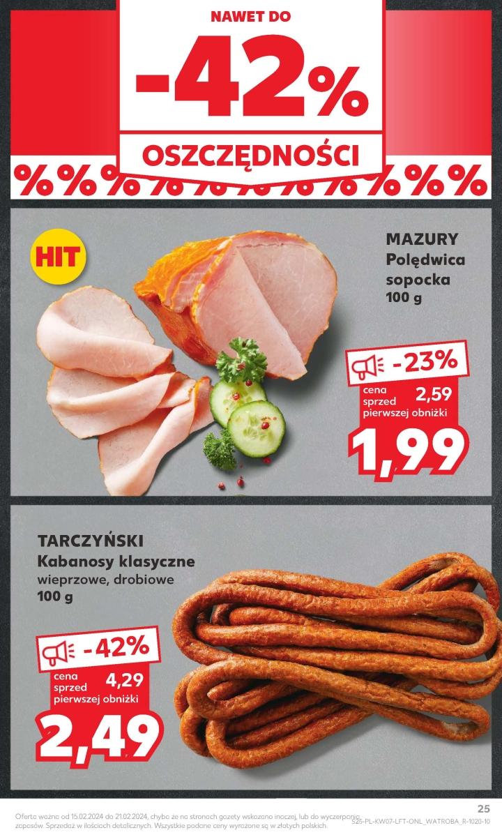 Gazetka promocyjna Kaufland do 21/02/2024 str.25