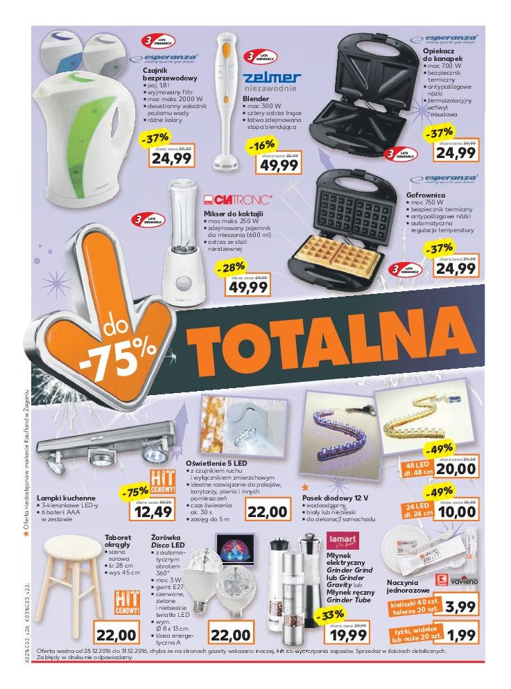 Gazetka promocyjna Kaufland do 31/12/2016 str.24