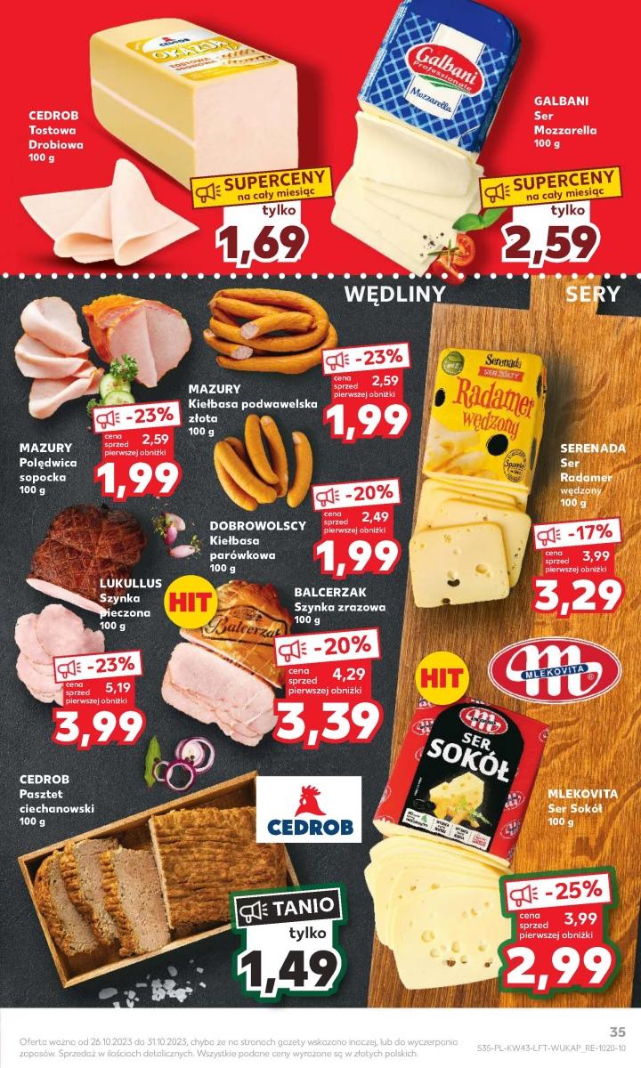 Gazetka promocyjna Kaufland do 31/10/2023 str.35