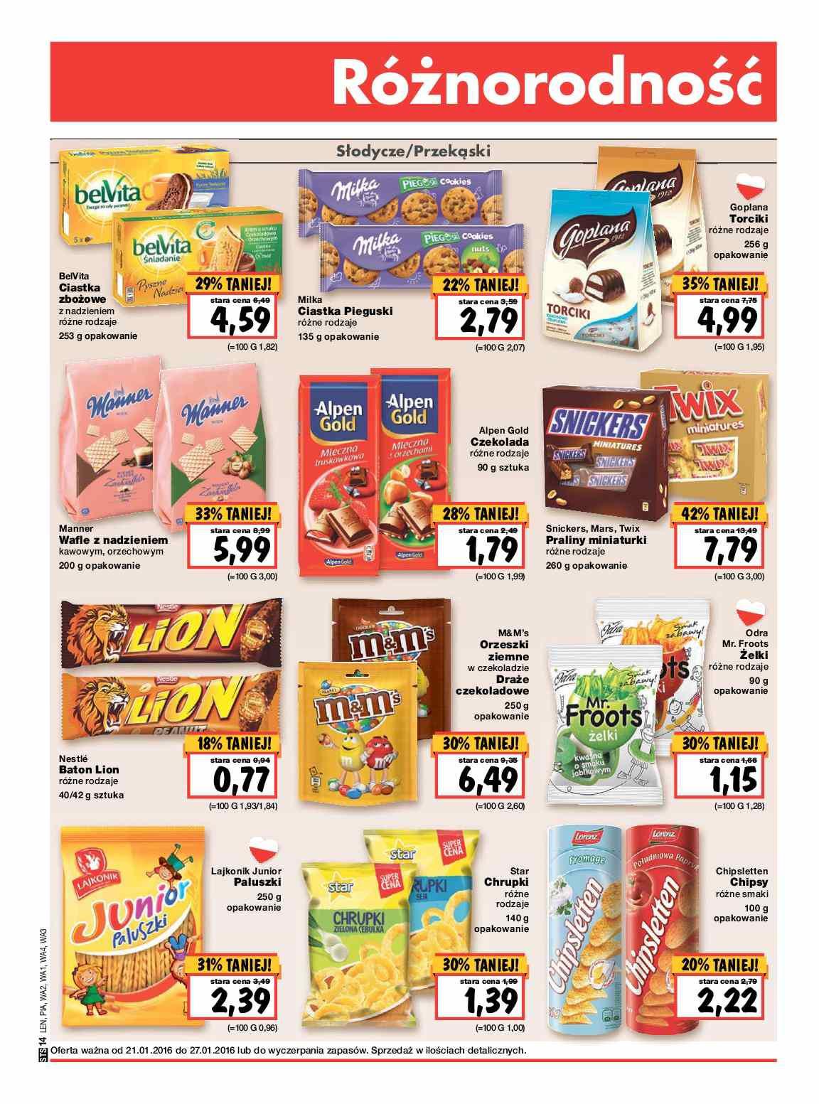 Gazetka promocyjna Kaufland do 27/01/2016 str.14