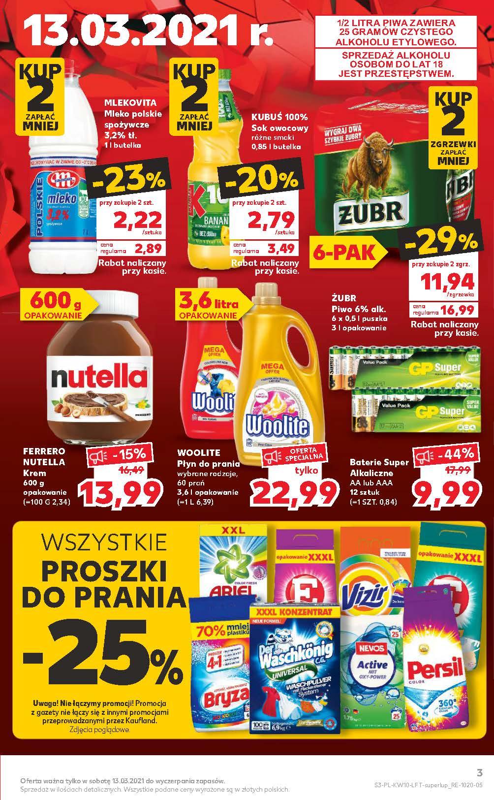 Gazetka promocyjna Kaufland do 17/03/2021 str.3