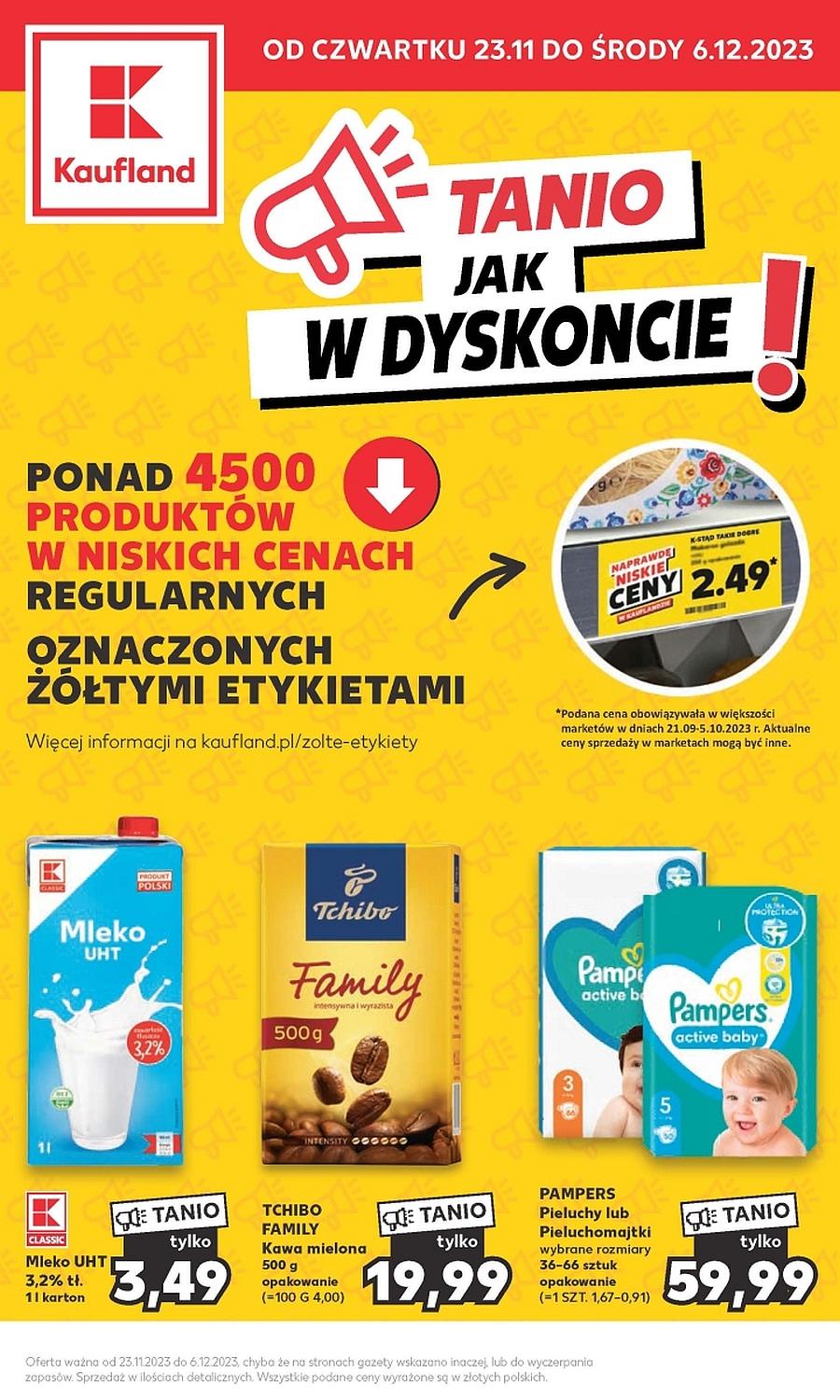 Gazetka promocyjna Kaufland do 06/12/2023 str.1