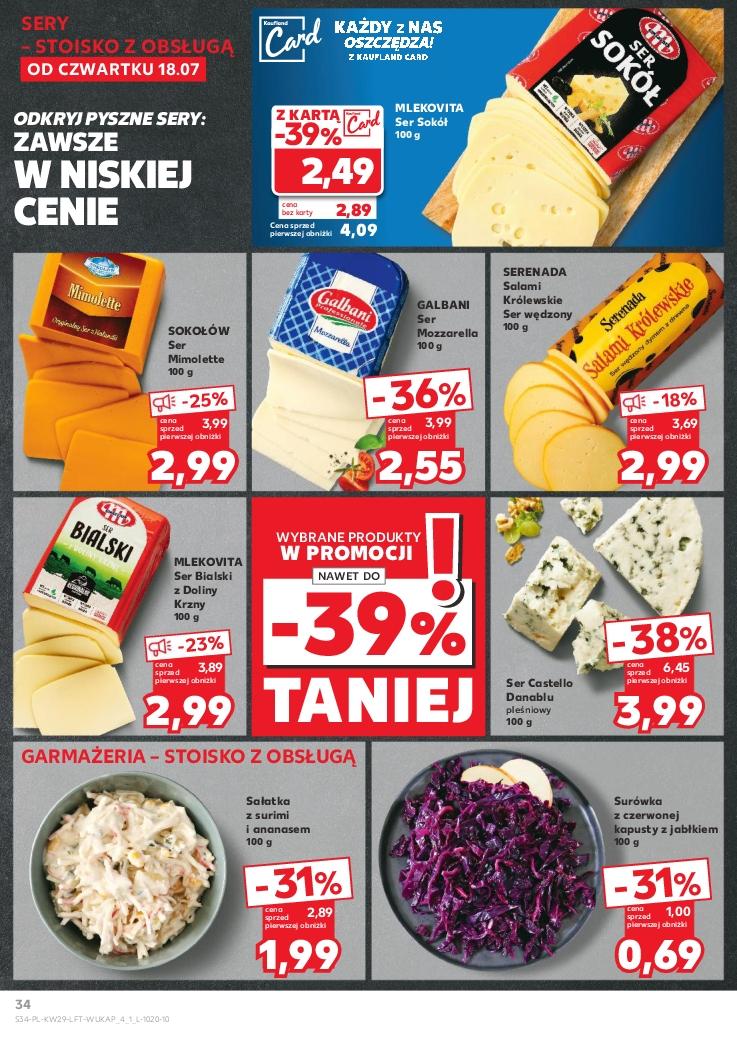 Gazetka promocyjna Kaufland do 24/07/2024 str.34