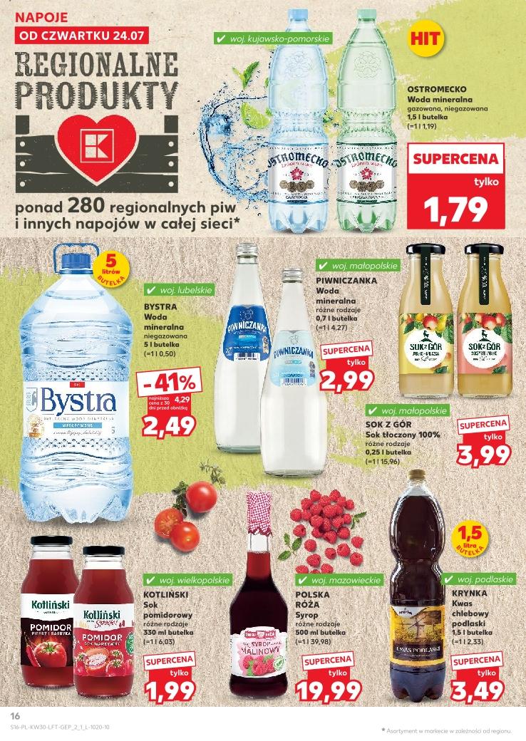 Gazetka promocyjna Kaufland do 30/07/2025 str.16