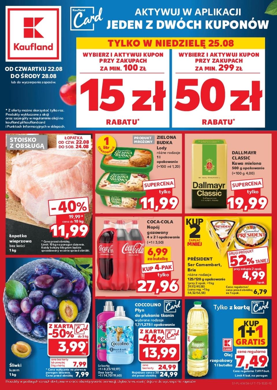 Gazetka promocyjna Kaufland do 28/08/2024 str.1