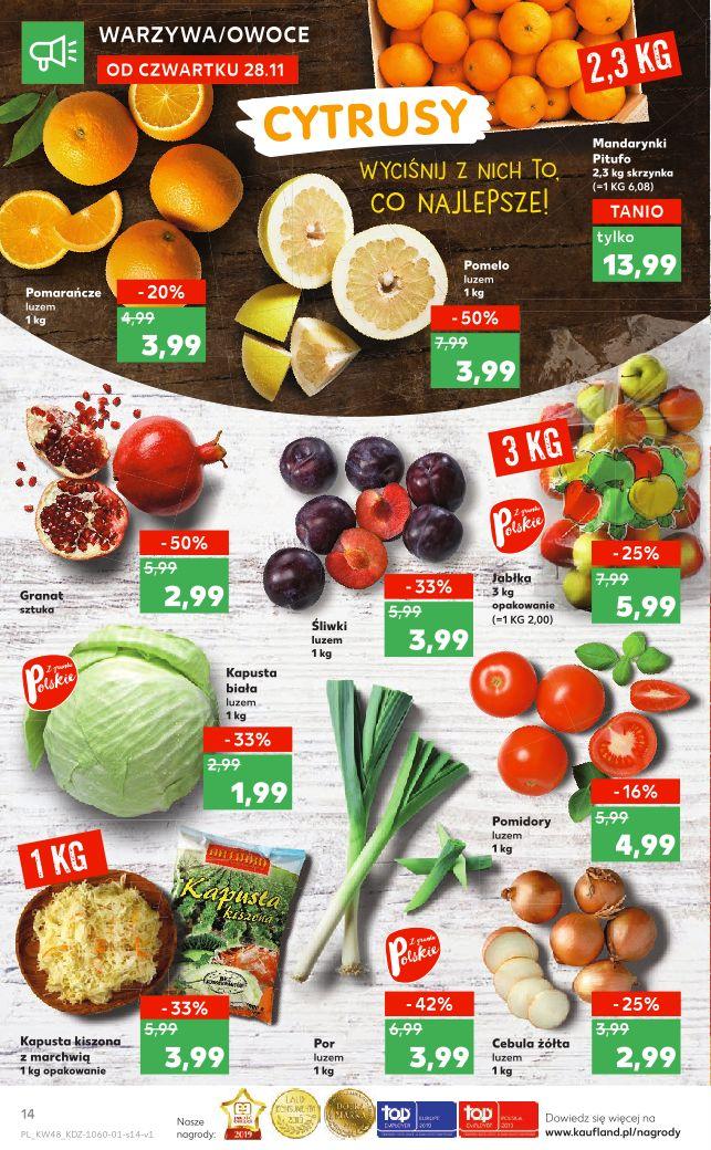 Gazetka promocyjna Kaufland do 04/12/2019 str.14