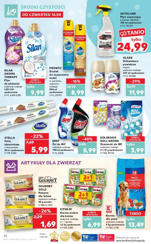 Gazetka promocyjna Kaufland do 22/04/2020 str.30