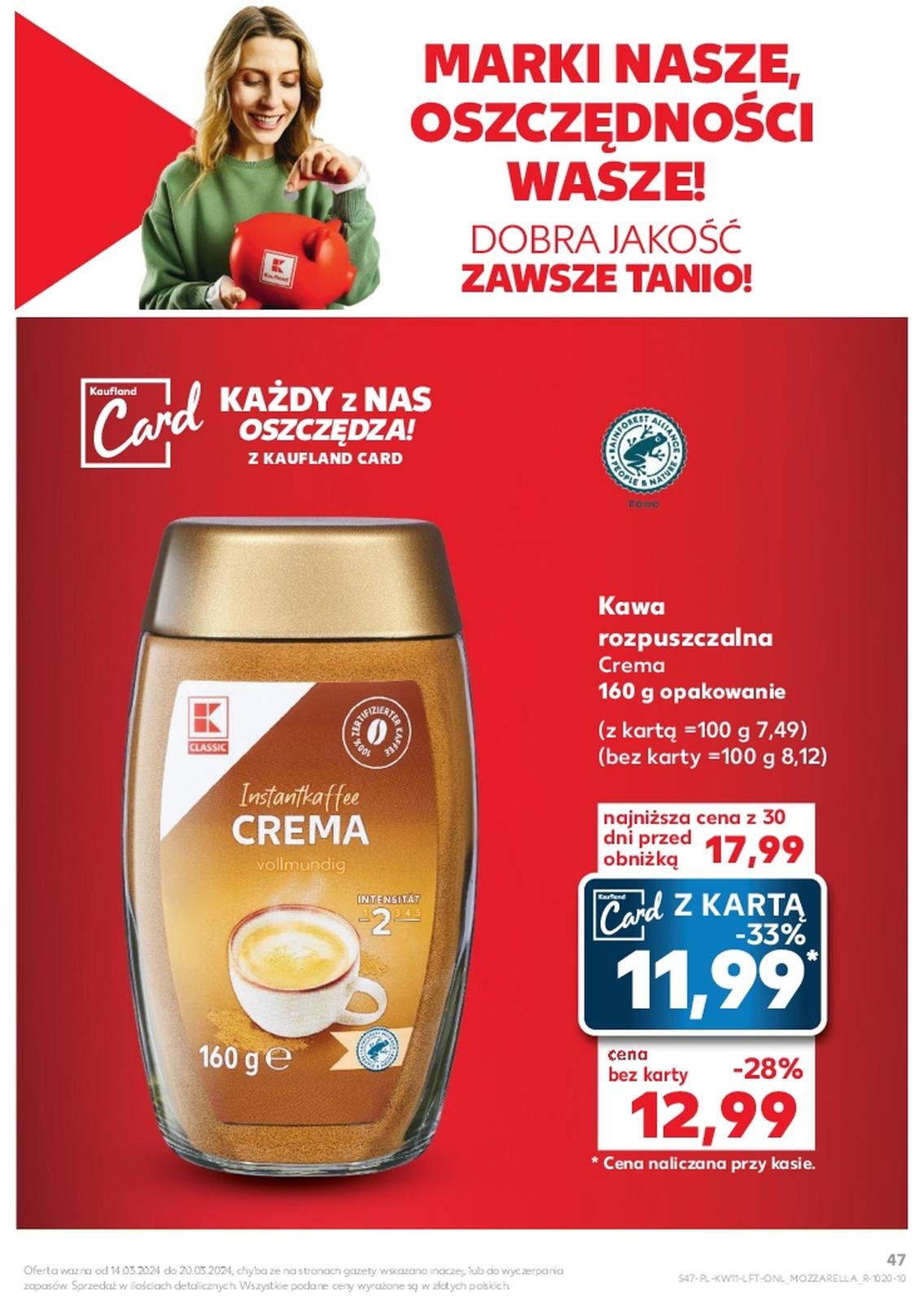 Gazetka promocyjna Kaufland do 20/03/2024 str.47