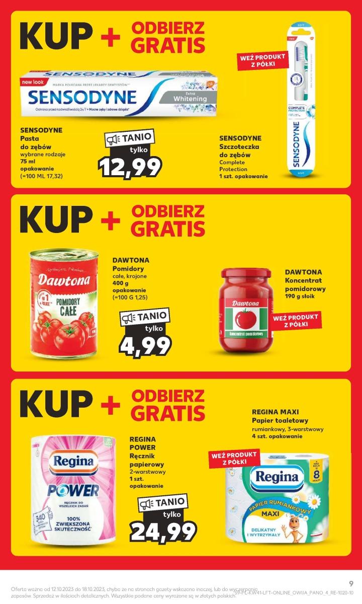 Gazetka promocyjna Kaufland do 18/10/2023 str.9