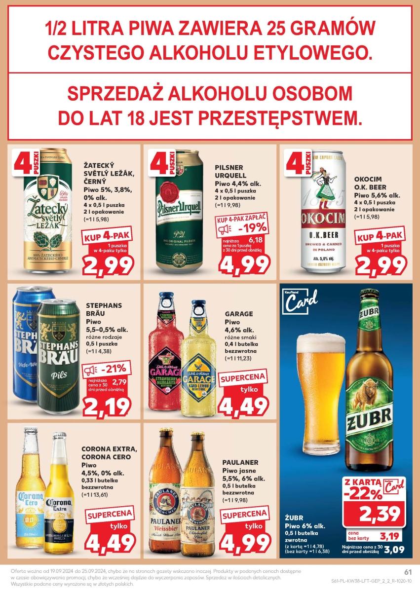 Gazetka promocyjna Kaufland do 25/09/2024 str.61