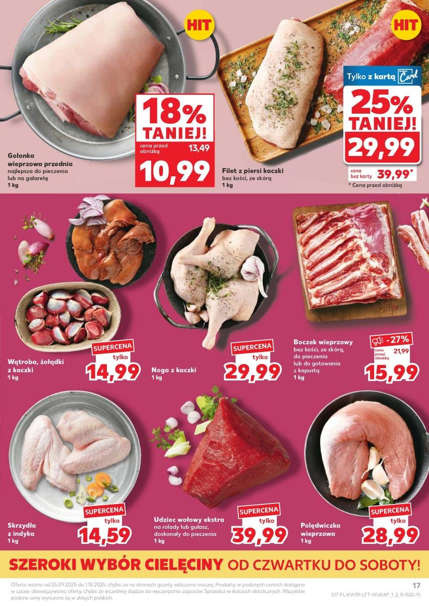 Gazetka promocyjna Kaufland do 01/10/2025 str.17