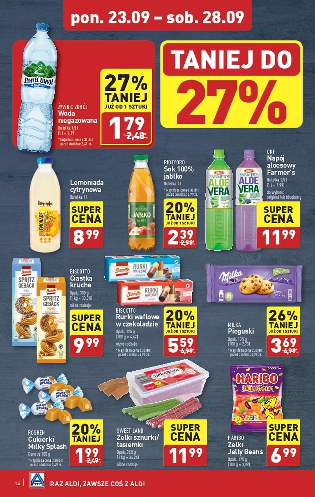 Gazetka promocyjna ALDI do 28/09/2024 str.14