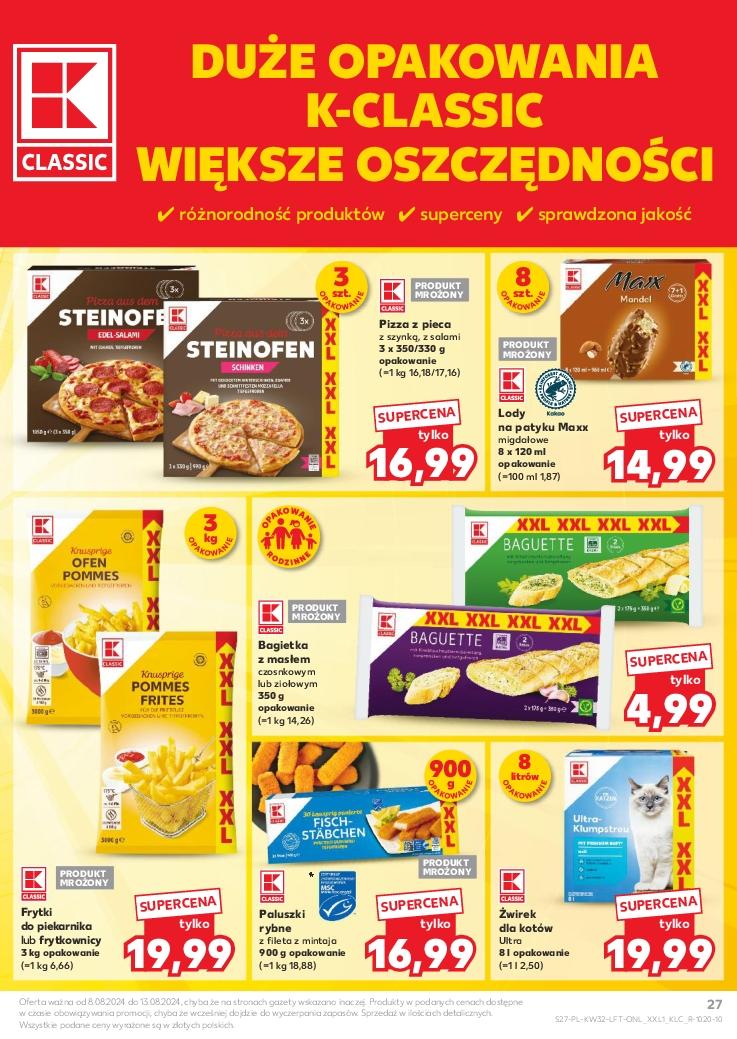 Gazetka promocyjna Kaufland do 13/08/2024 str.27