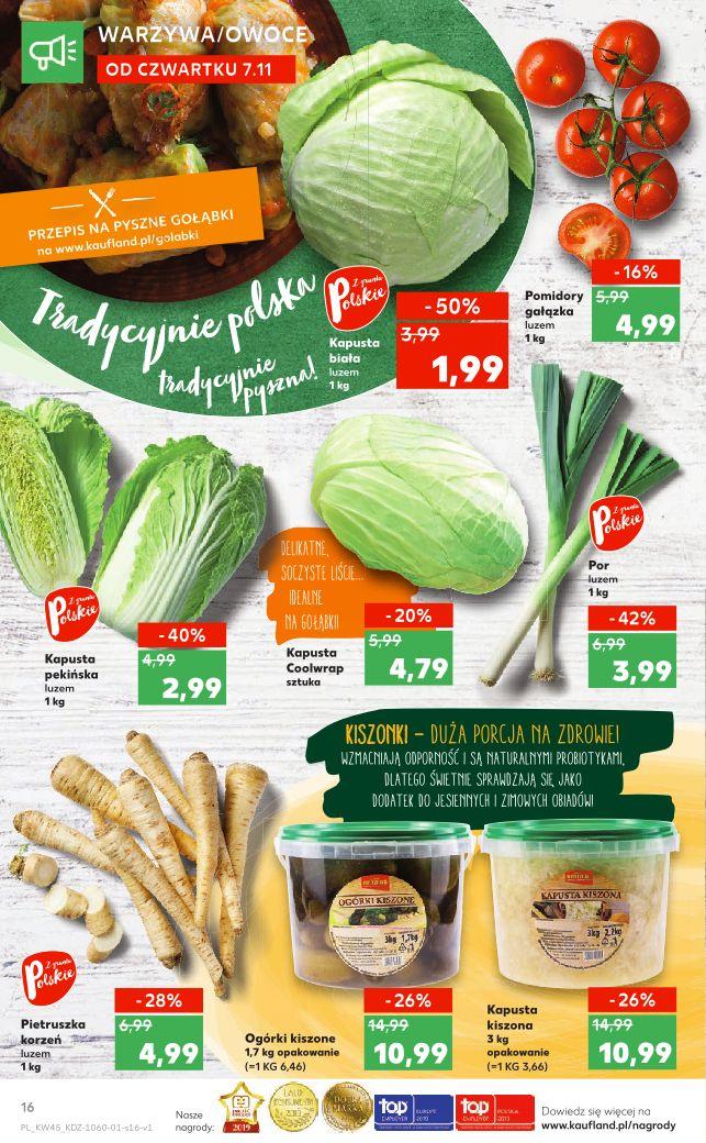 Gazetka promocyjna Kaufland do 13/11/2019 str.16