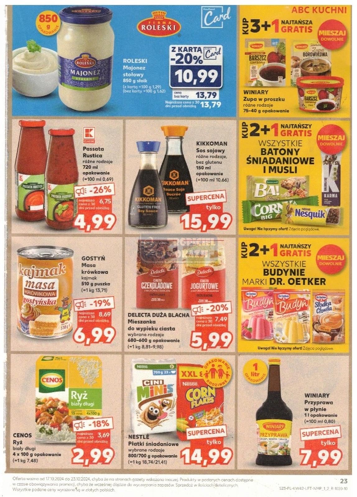 Gazetka promocyjna Kaufland do 23/10/2024 str.23