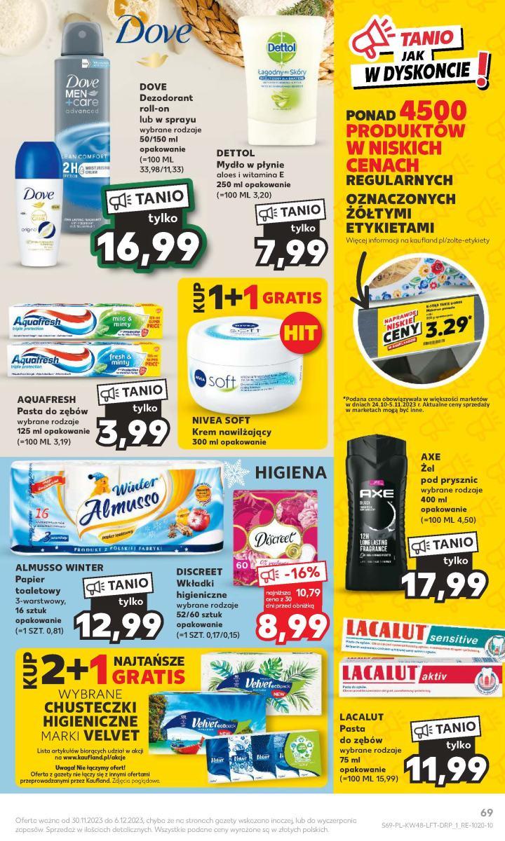 Gazetka promocyjna Kaufland do 06/12/2023 str.69