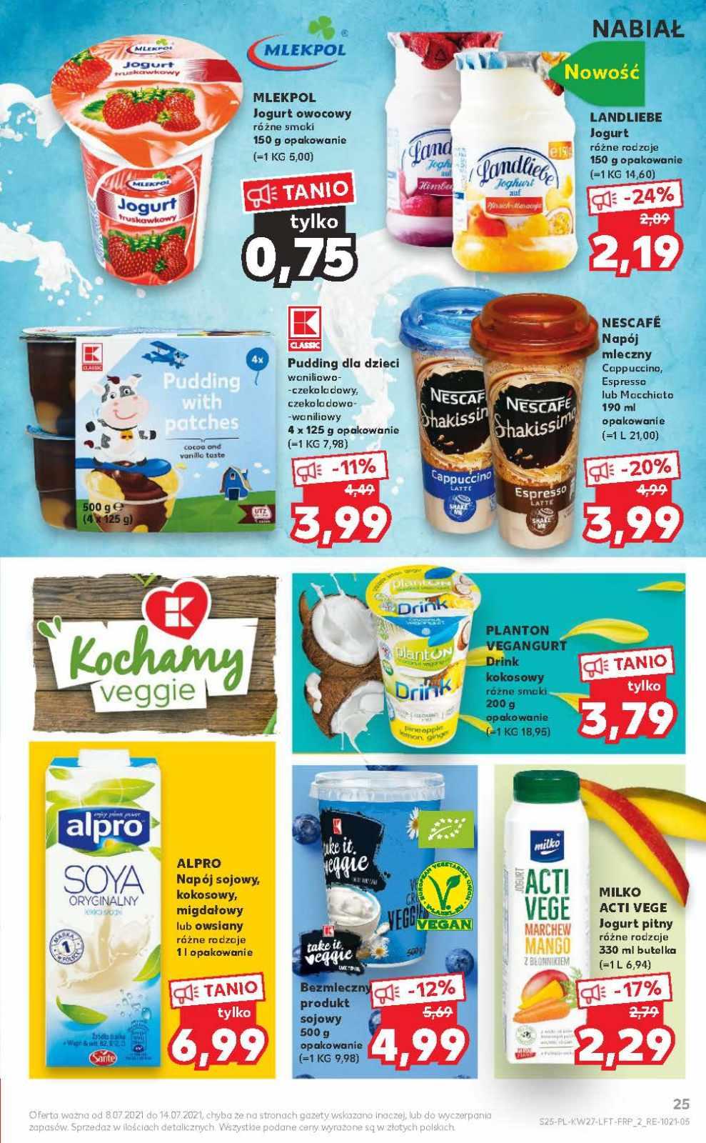 Gazetka promocyjna Kaufland do 14/07/2021 str.25