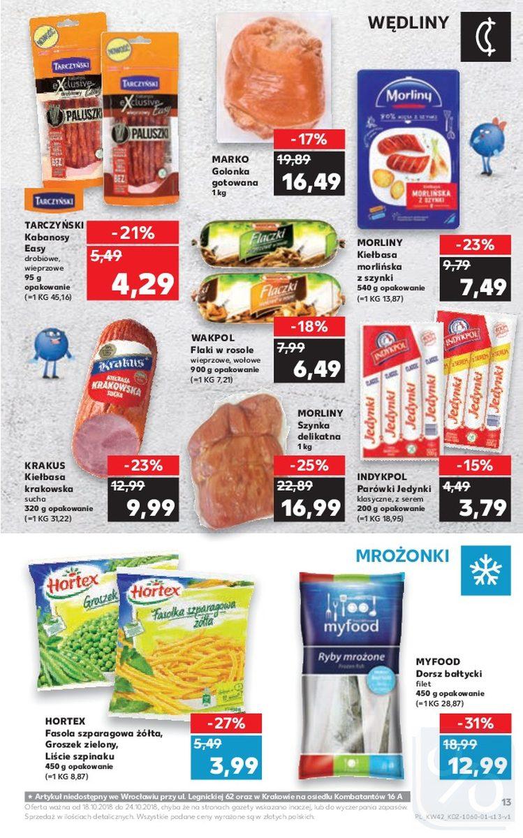 Gazetka promocyjna Kaufland do 24/10/2018 str.13