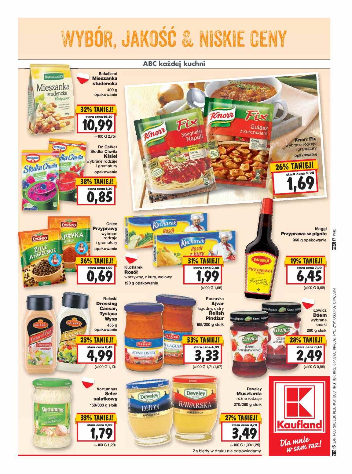 Gazetka promocyjna Kaufland do 04/05/2016 str.17