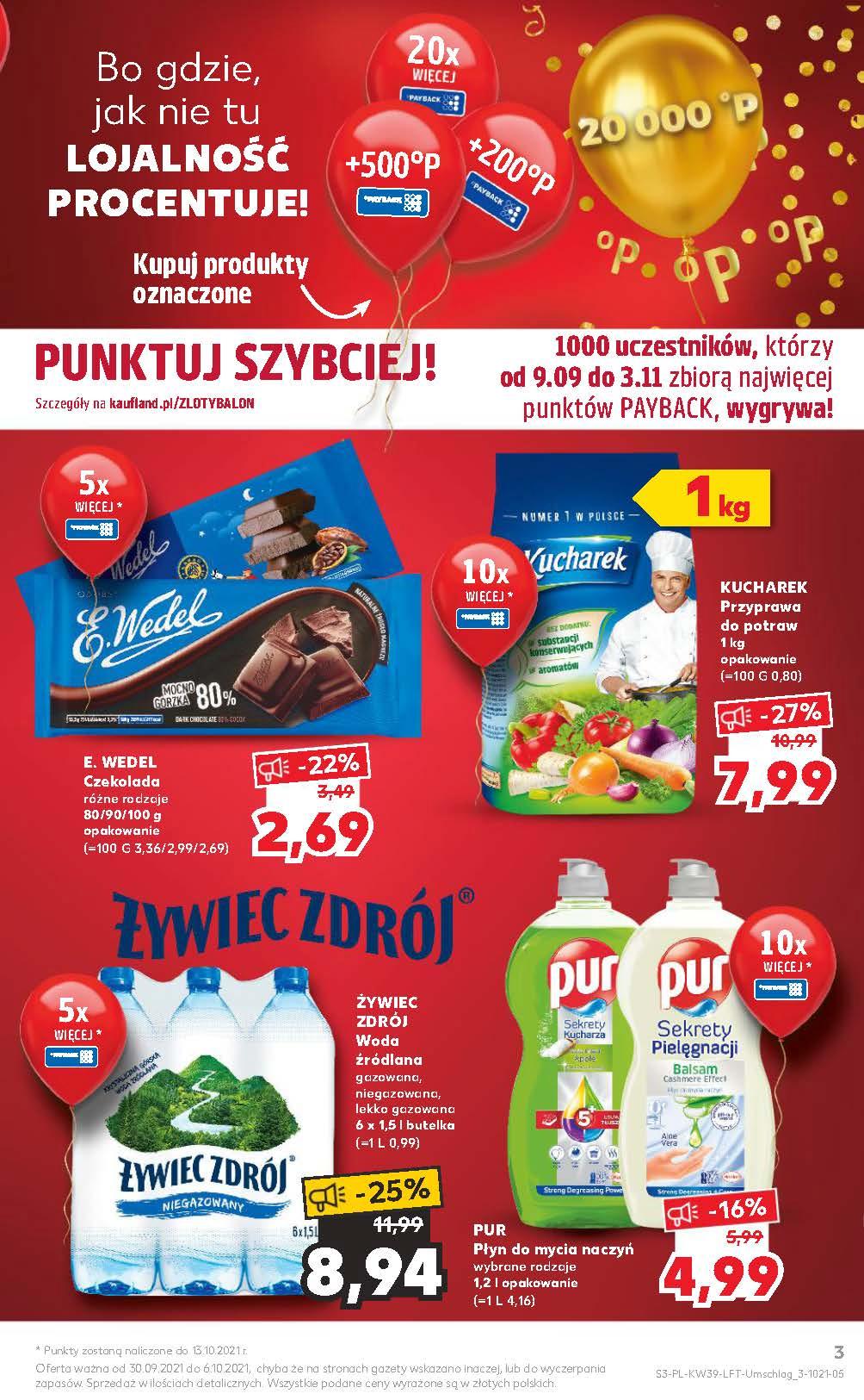 Gazetka promocyjna Kaufland do 06/10/2021 str.3