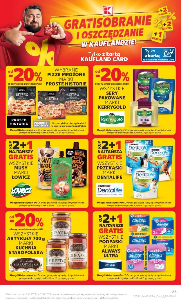 Gazetka promocyjna Kaufland do 11/10/2023 str.23