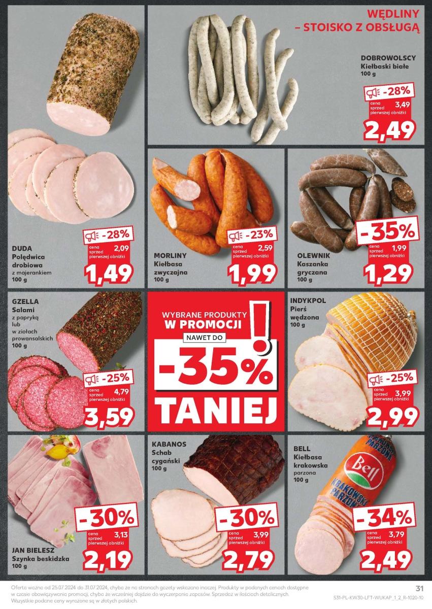 Gazetka promocyjna Kaufland do 31/07/2024 str.31