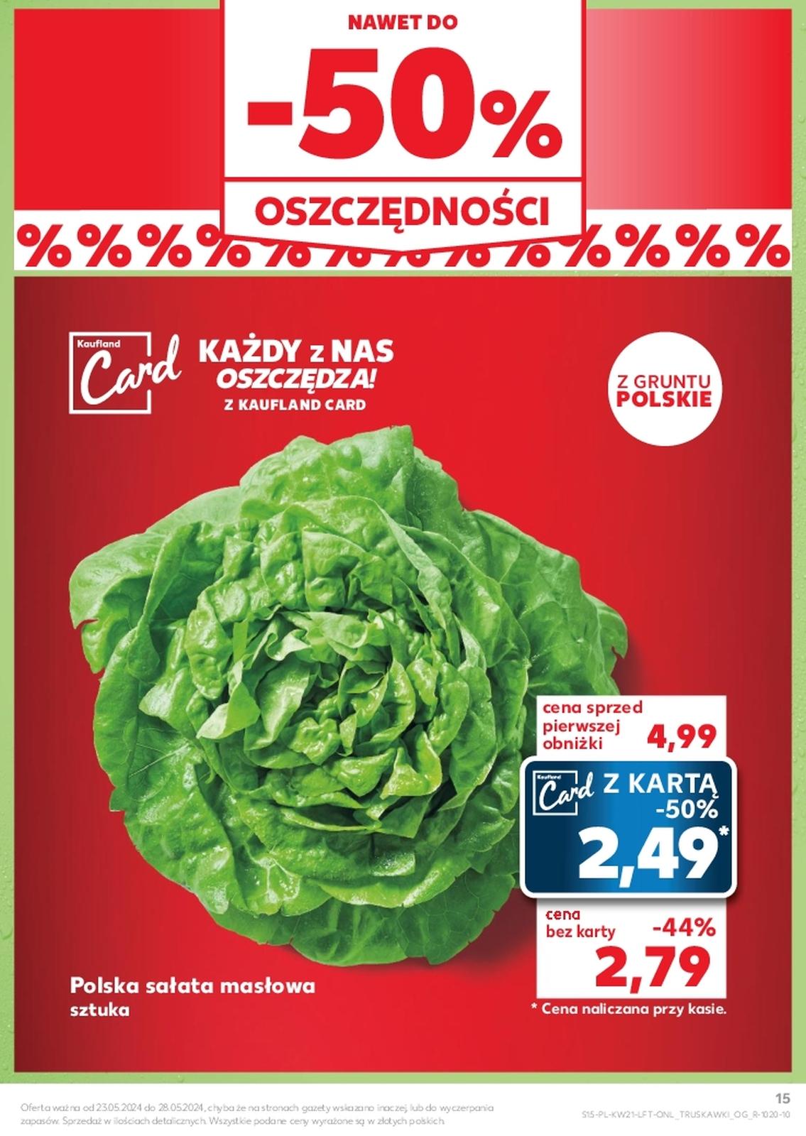 Gazetka promocyjna Kaufland do 28/05/2024 str.15