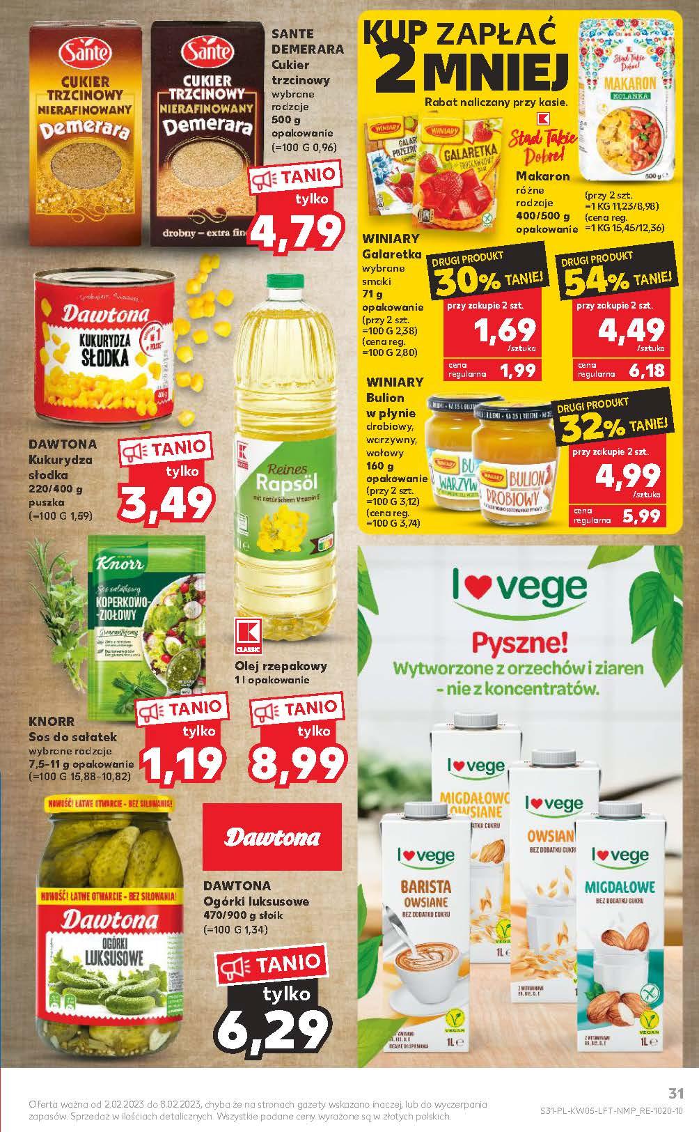 Gazetka promocyjna Kaufland do 08/02/2023 str.31