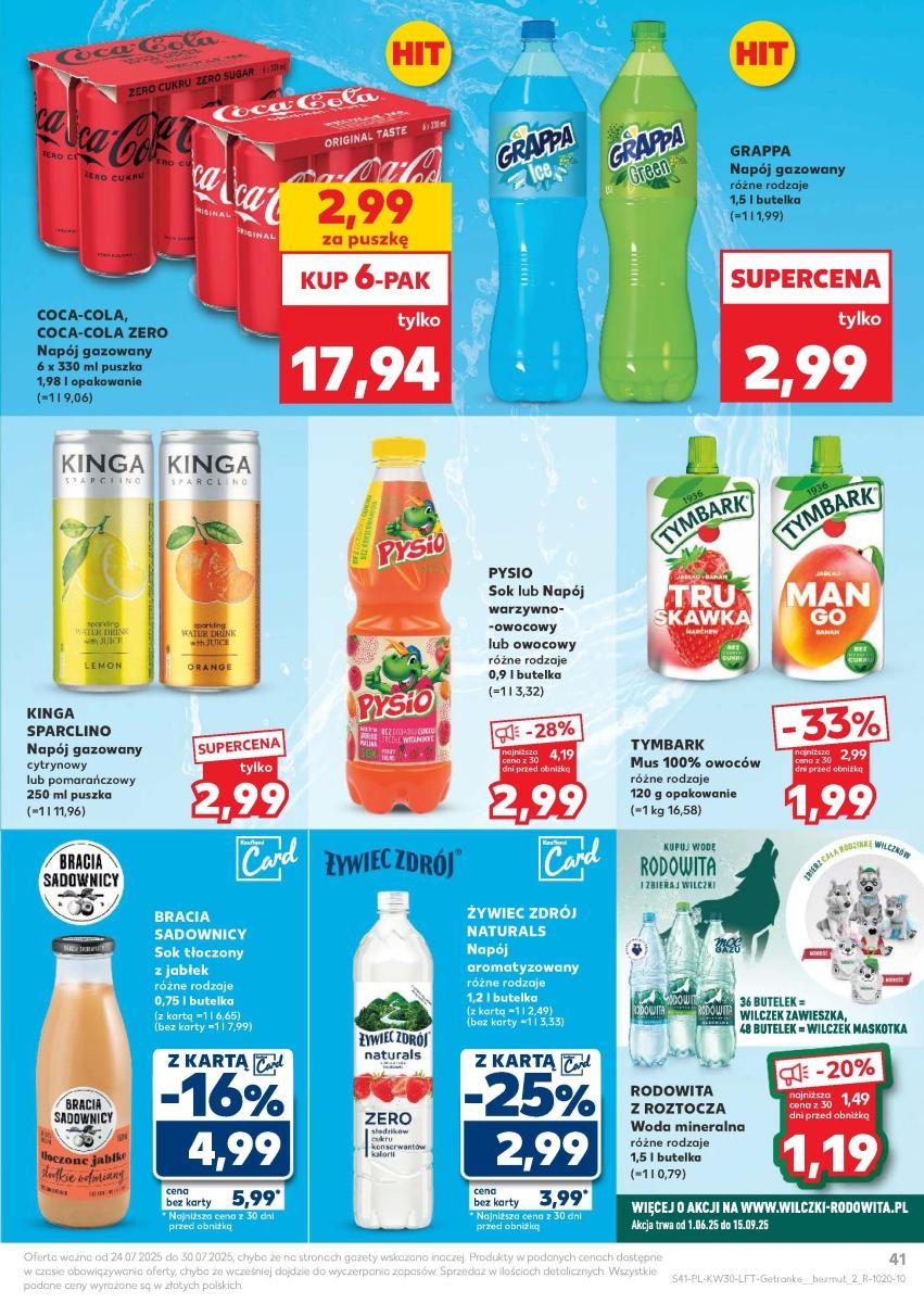 Gazetka promocyjna Kaufland do 30/07/2025 str.41