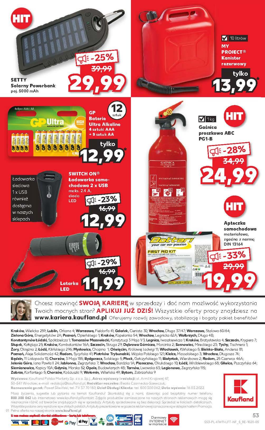 Gazetka promocyjna Kaufland do 23/03/2022 str.53