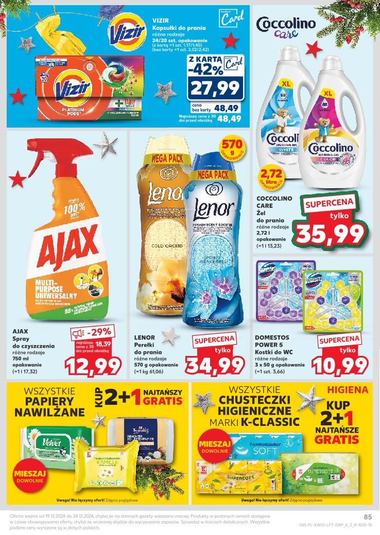 Gazetka promocyjna Kaufland do 24/12/2024 str.85