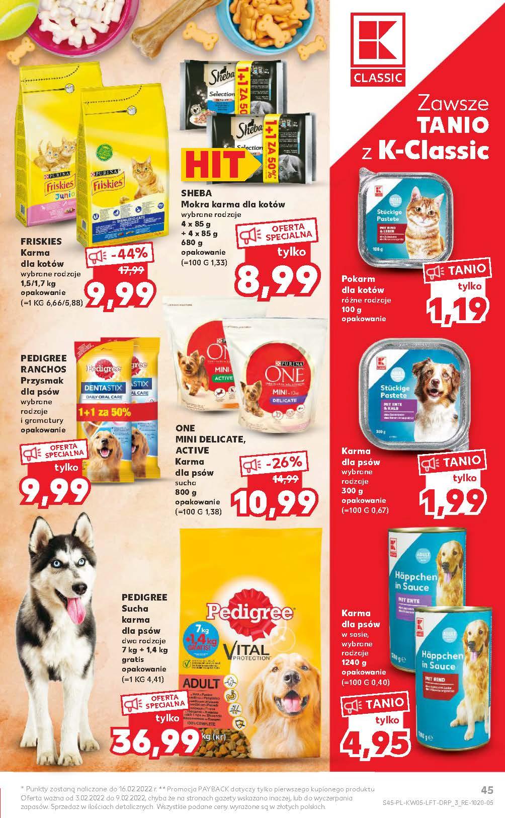 Gazetka promocyjna Kaufland do 09/02/2022 str.45