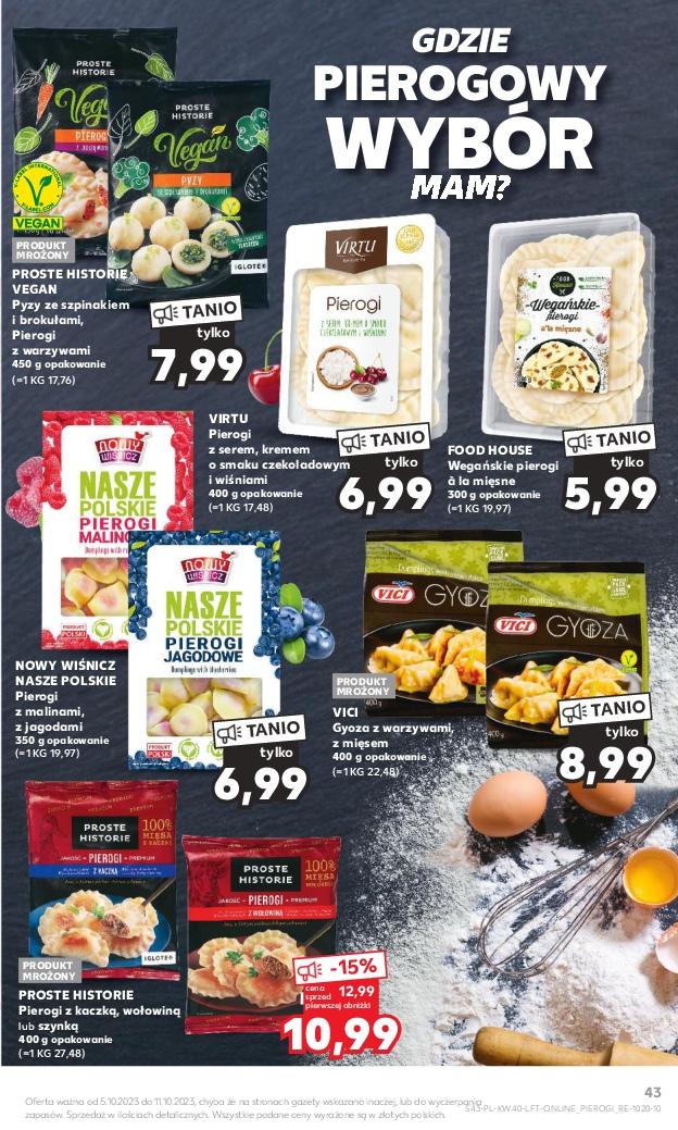 Gazetka promocyjna Kaufland do 11/10/2023 str.43