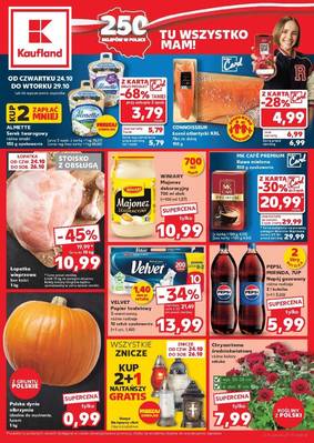 Kaufland gazetka - od 24/10/2024 do 29/10/2024