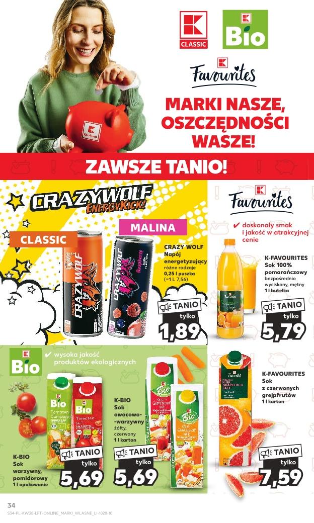 Gazetka promocyjna Kaufland do 06/09/2023 str.34