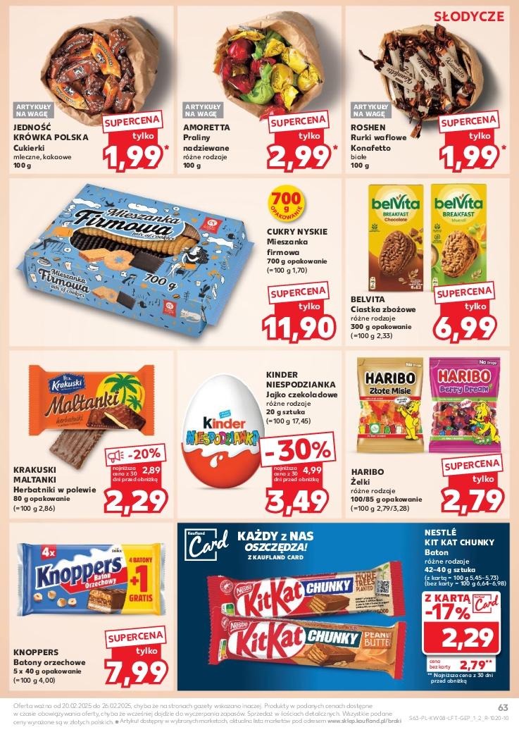 Gazetka promocyjna Kaufland do 26/02/2025 str.63