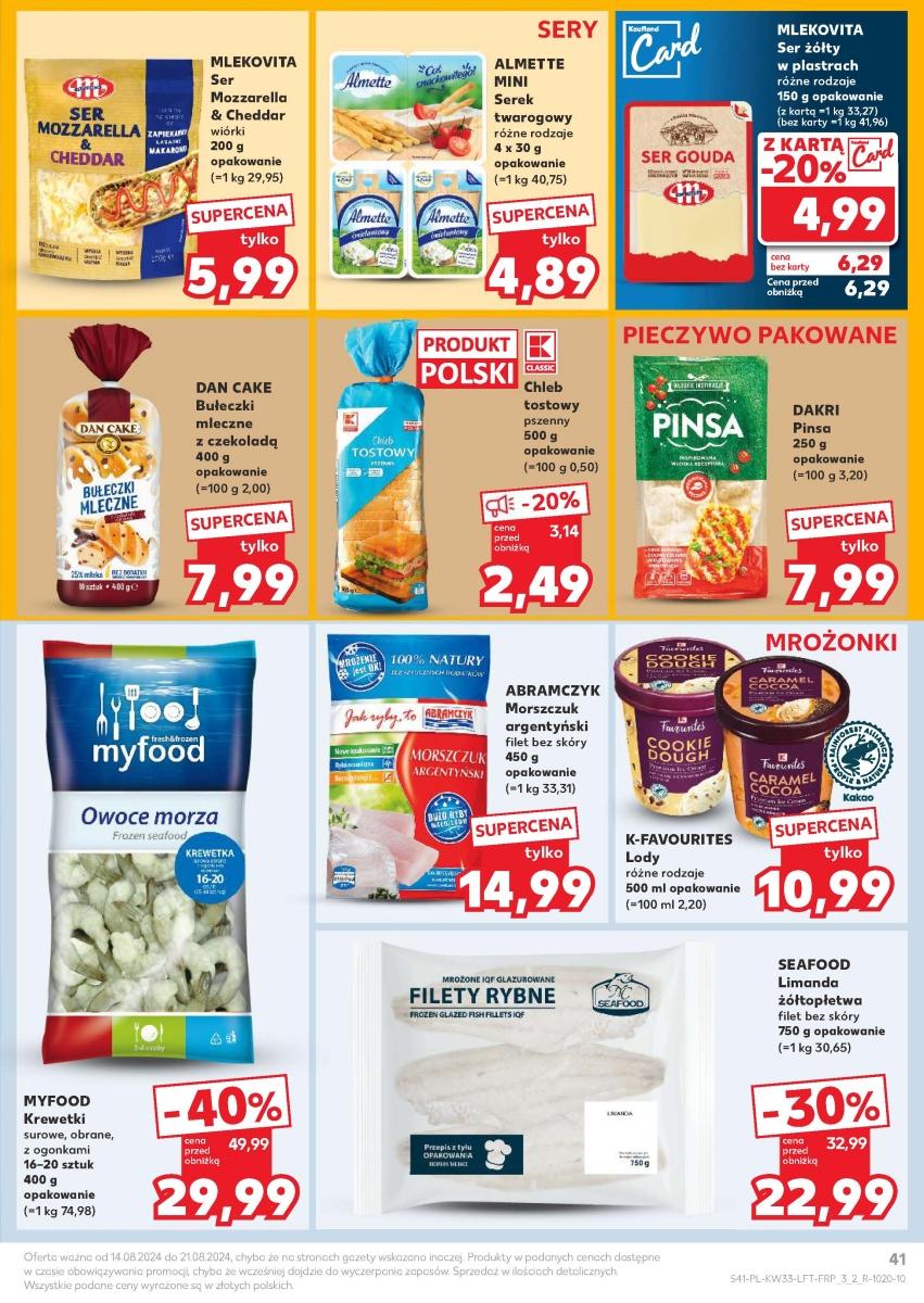 Gazetka promocyjna Kaufland do 21/08/2024 str.41