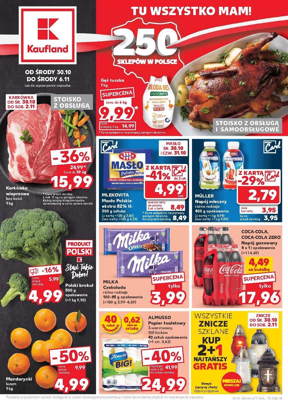 Gazetka promocyjna Kaufland do 06/11/2024 str.1