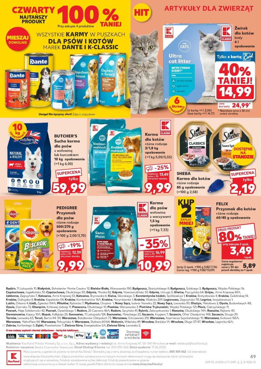 Gazetka promocyjna Kaufland do 25/06/2025 str.49