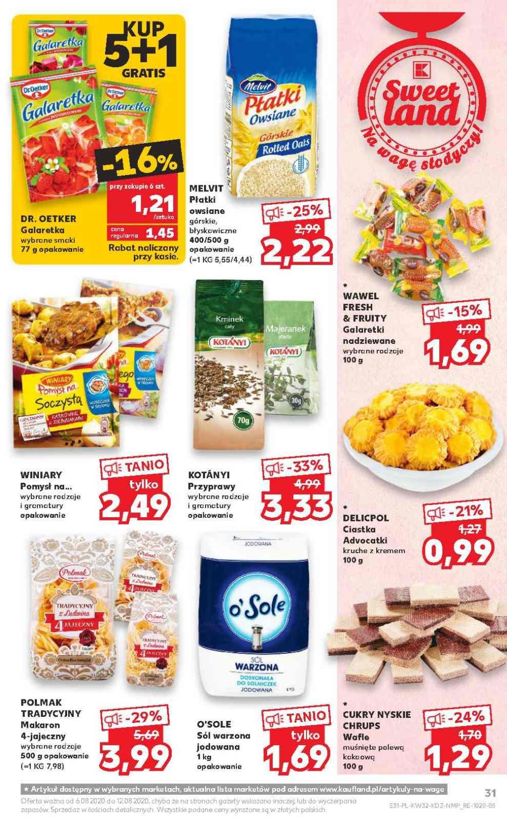 Gazetka promocyjna Kaufland do 12/08/2020 str.31