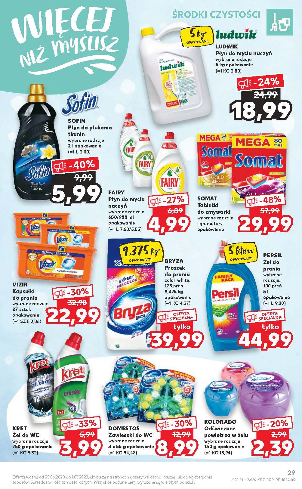 Gazetka promocyjna Kaufland do 01/07/2020 str.29