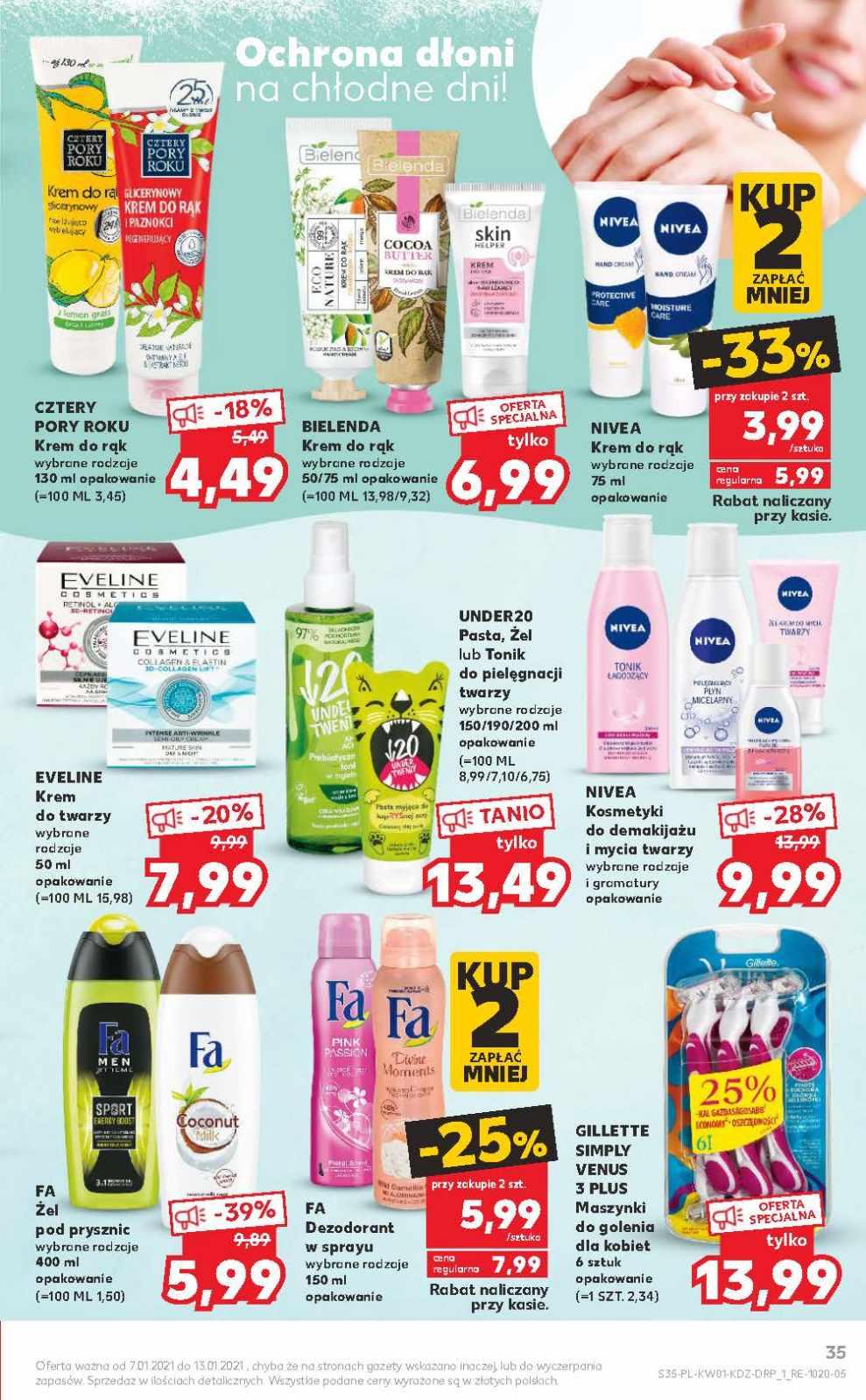 Gazetka promocyjna Kaufland do 13/01/2021 str.35