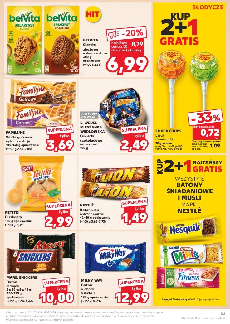 Gazetka promocyjna Kaufland do 11/09/2024 str.63