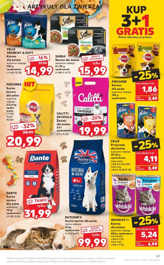 Gazetka promocyjna Kaufland do 23/11/2022 str.47