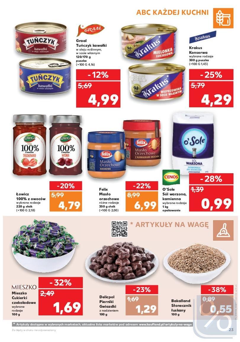 Gazetka promocyjna Kaufland do 22/11/2017 str.23