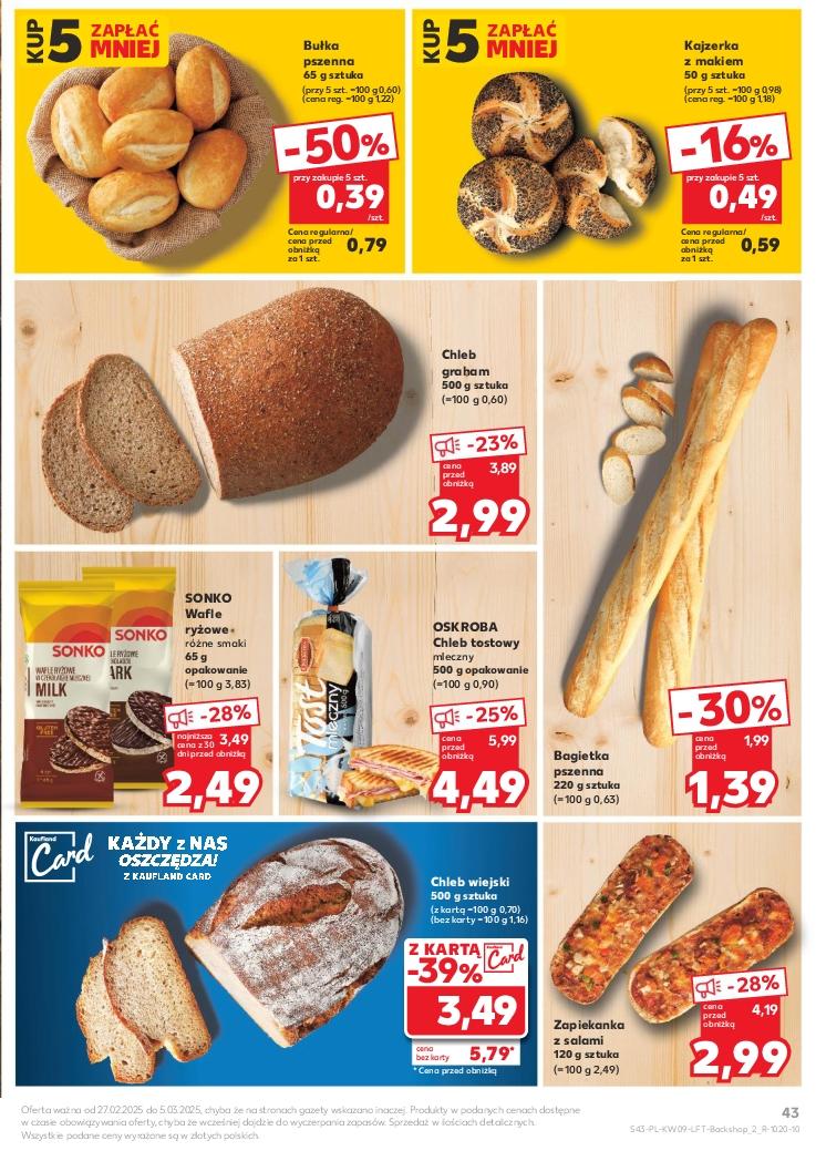 Gazetka promocyjna Kaufland do 05/03/2025 str.43