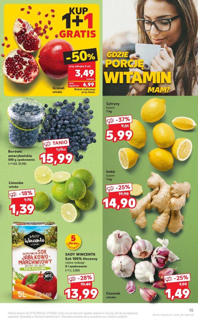 Gazetka promocyjna Kaufland do 02/11/2022 str.15