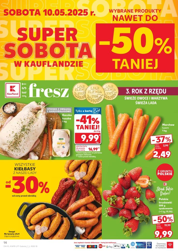 Gazetka promocyjna Kaufland do 14/05/2025 str.14